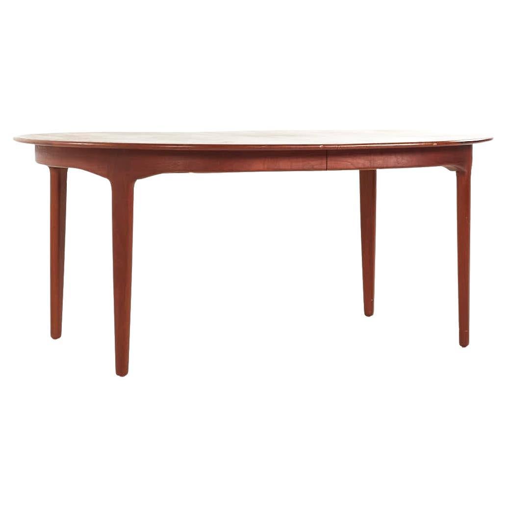 MidCentury Modern Lane "Rhythm" Dining Table with Table Leaves For