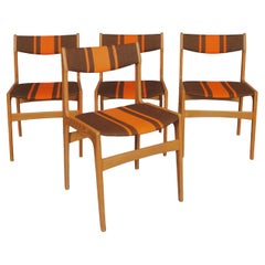 Mid-Century Teak dinning chairs (Set 4)