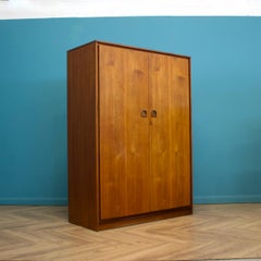 Armario de teca de doble puerta de Wrighton, mediados del siglo XX, años 60