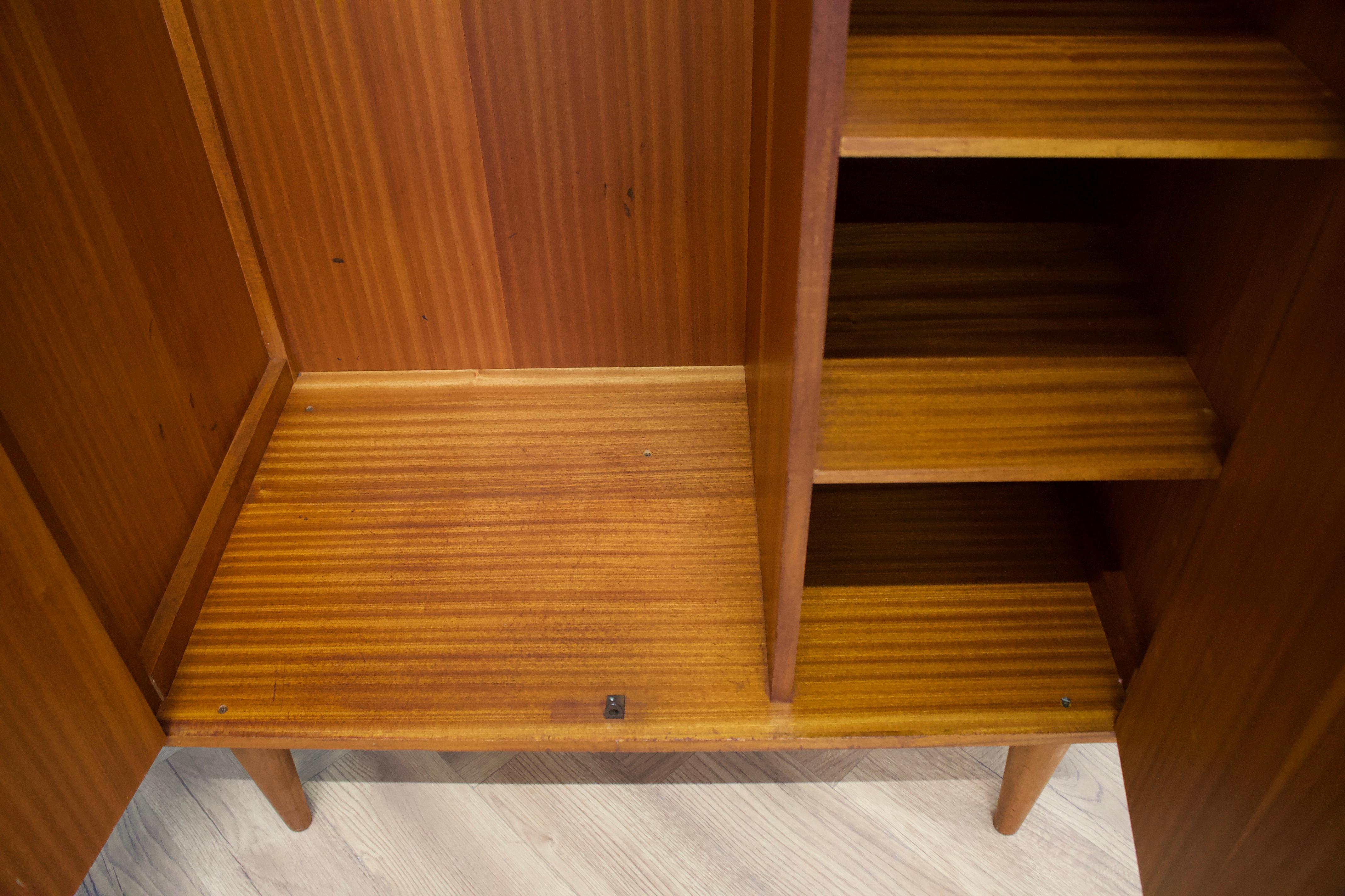 20th Century Mid Century Teak Double Door Wardrobe from Younger, 1960s