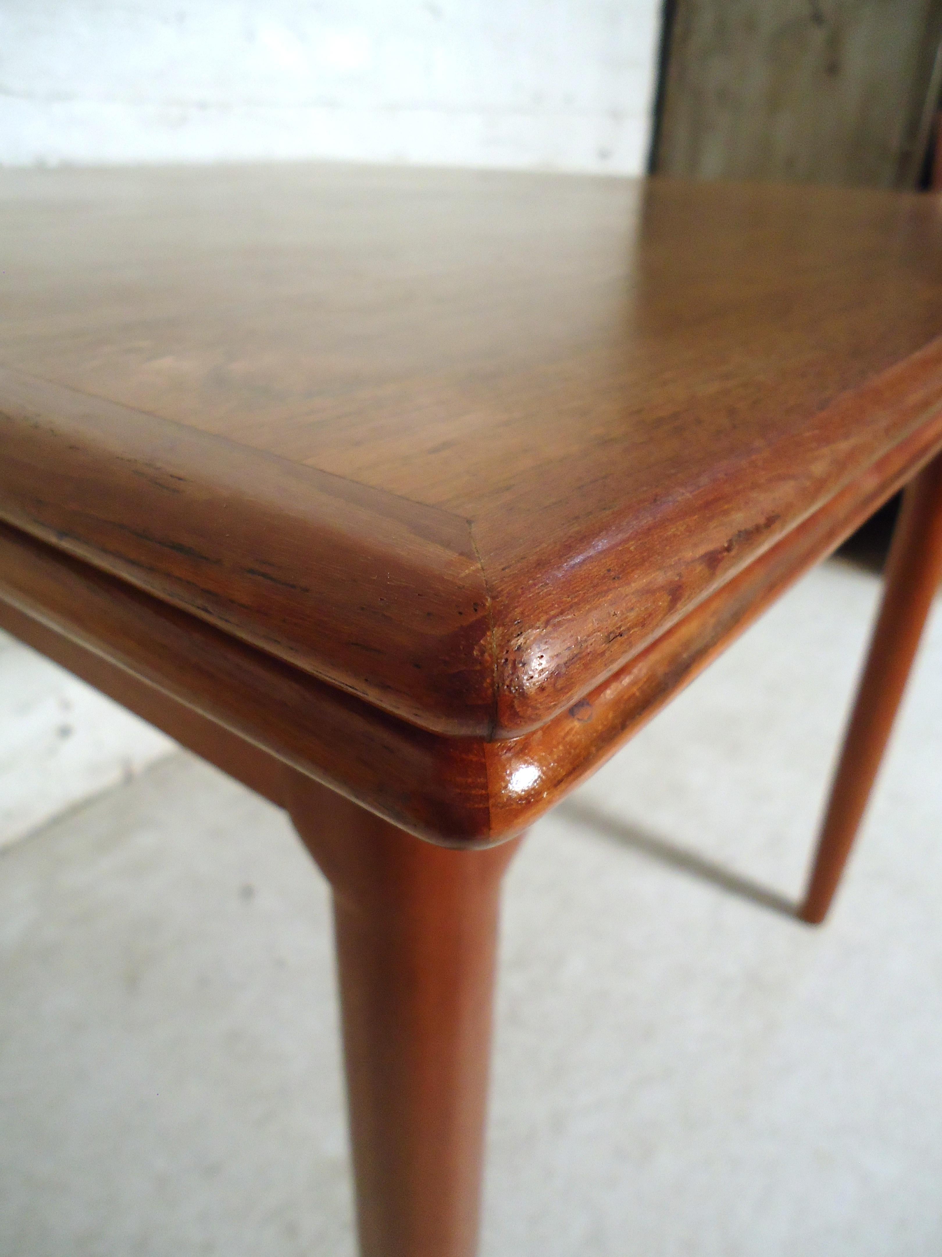 Midcentury Teak Draw Leaf Table 2