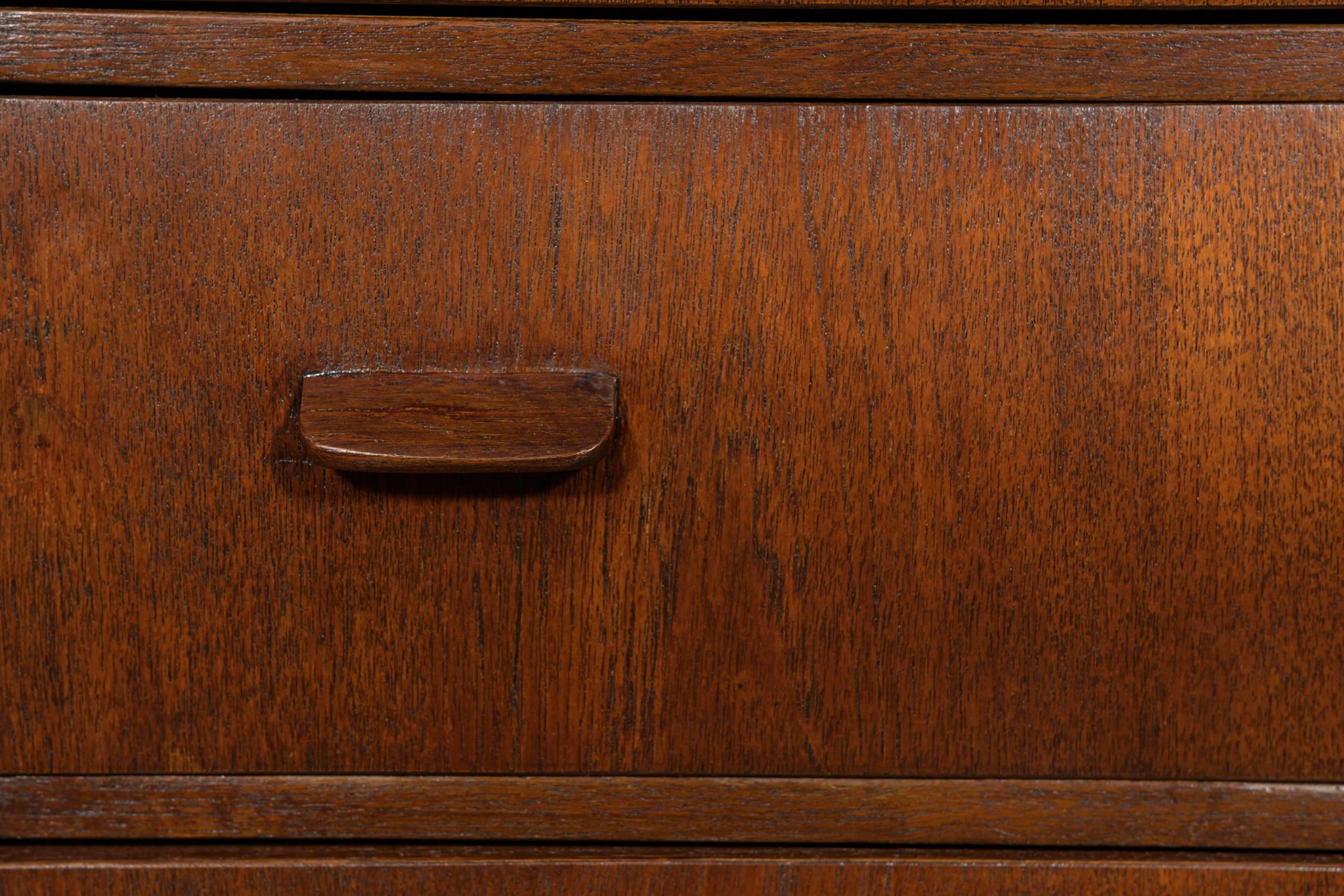 Comò in teak di metà secolo, Danimarca, anni '60 in vendita 4
