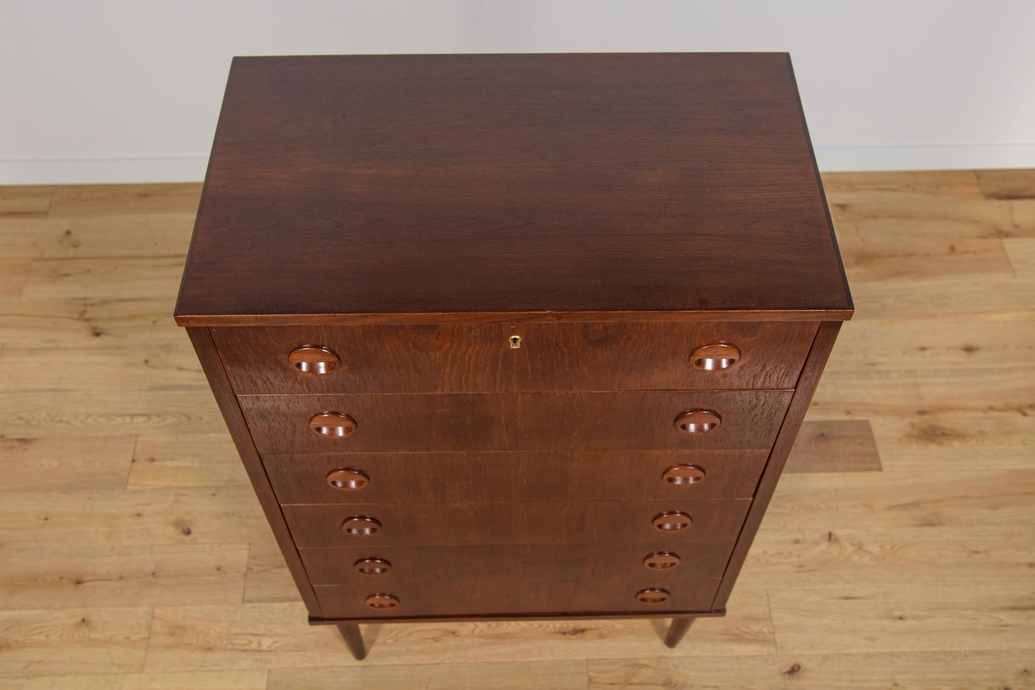 Mid-Century moderno Comò in teak di metà secolo, Danimarca, anni '60 in vendita