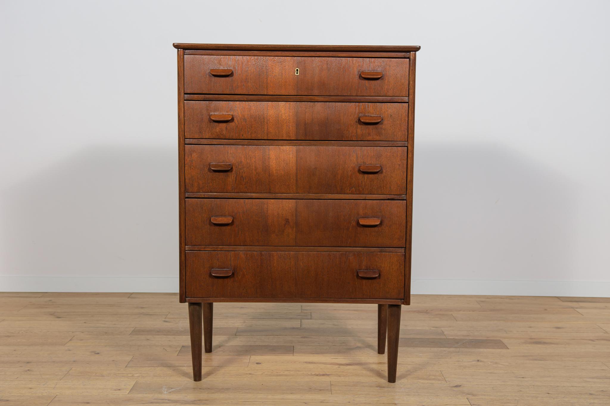 Mid-Century moderno Comò in teak di metà secolo, Danimarca, anni '60 in vendita