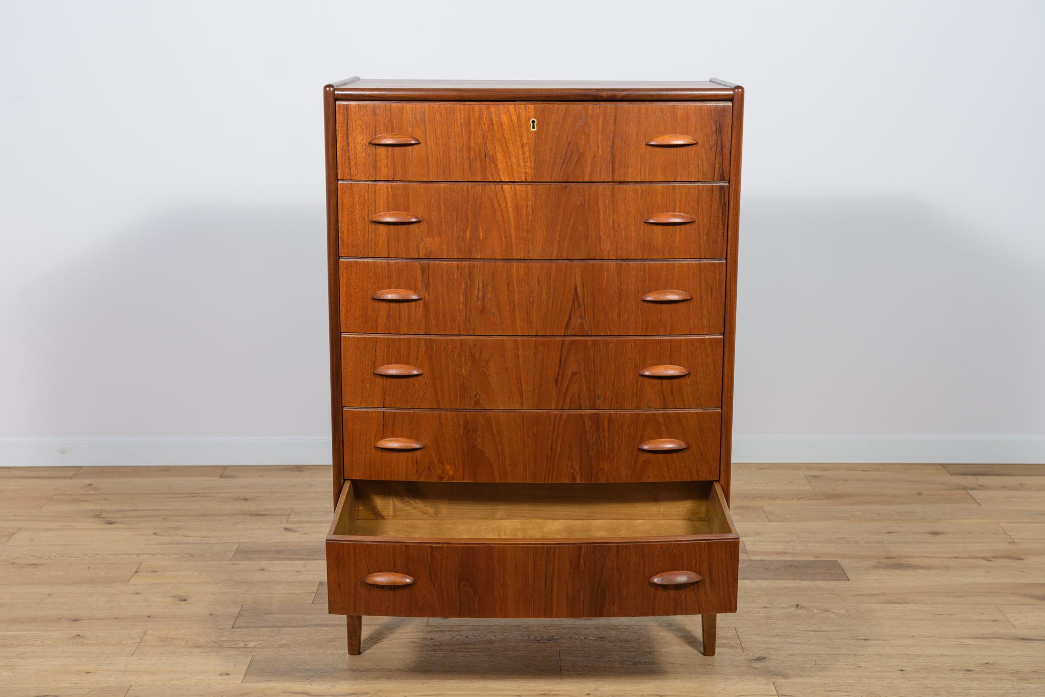Mid-20th Century Mid-Century Teak Dresser, Denmark, 1960s For Sale