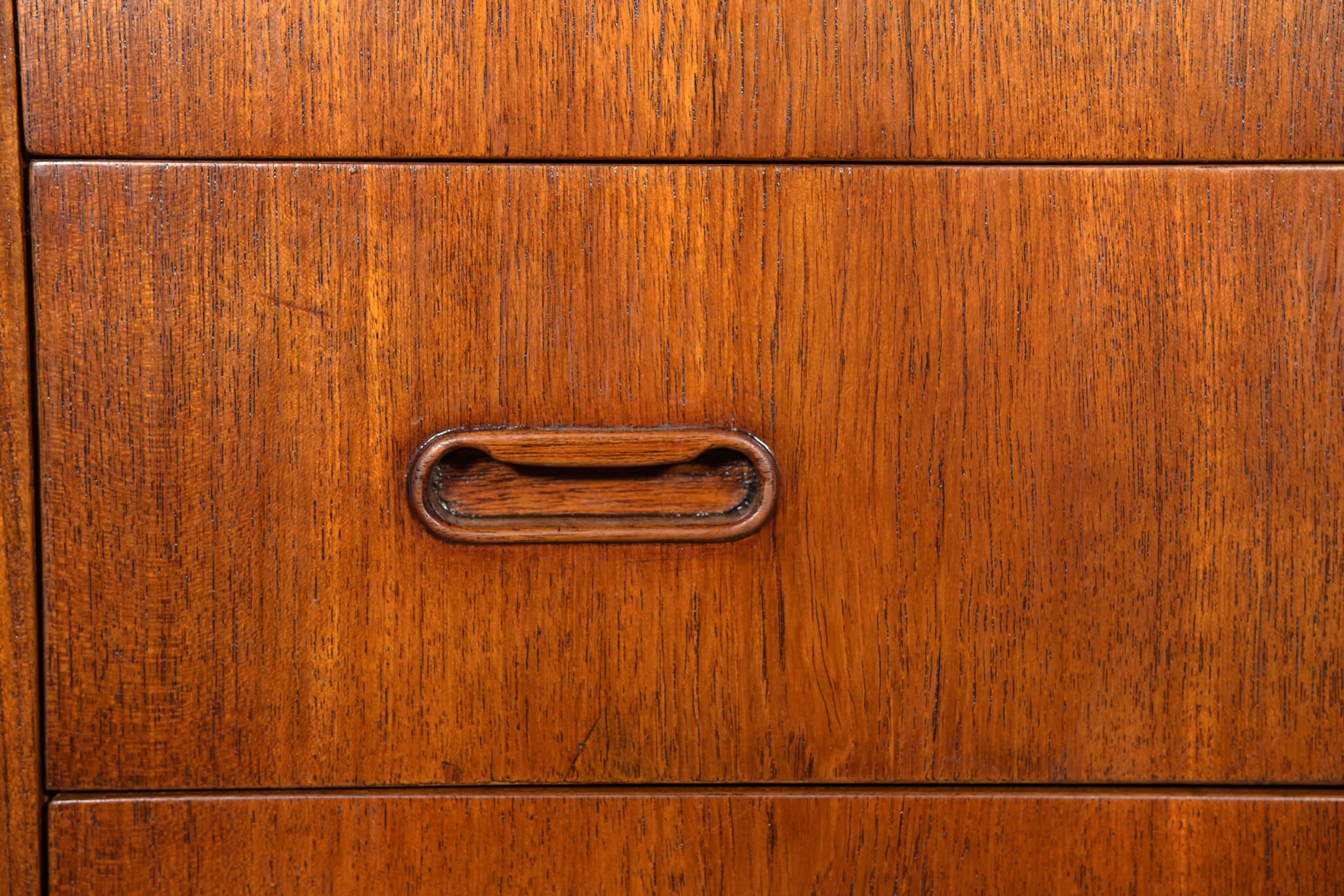 Mid-Century Teak Dresser, Denmark, 1960s For Sale 2