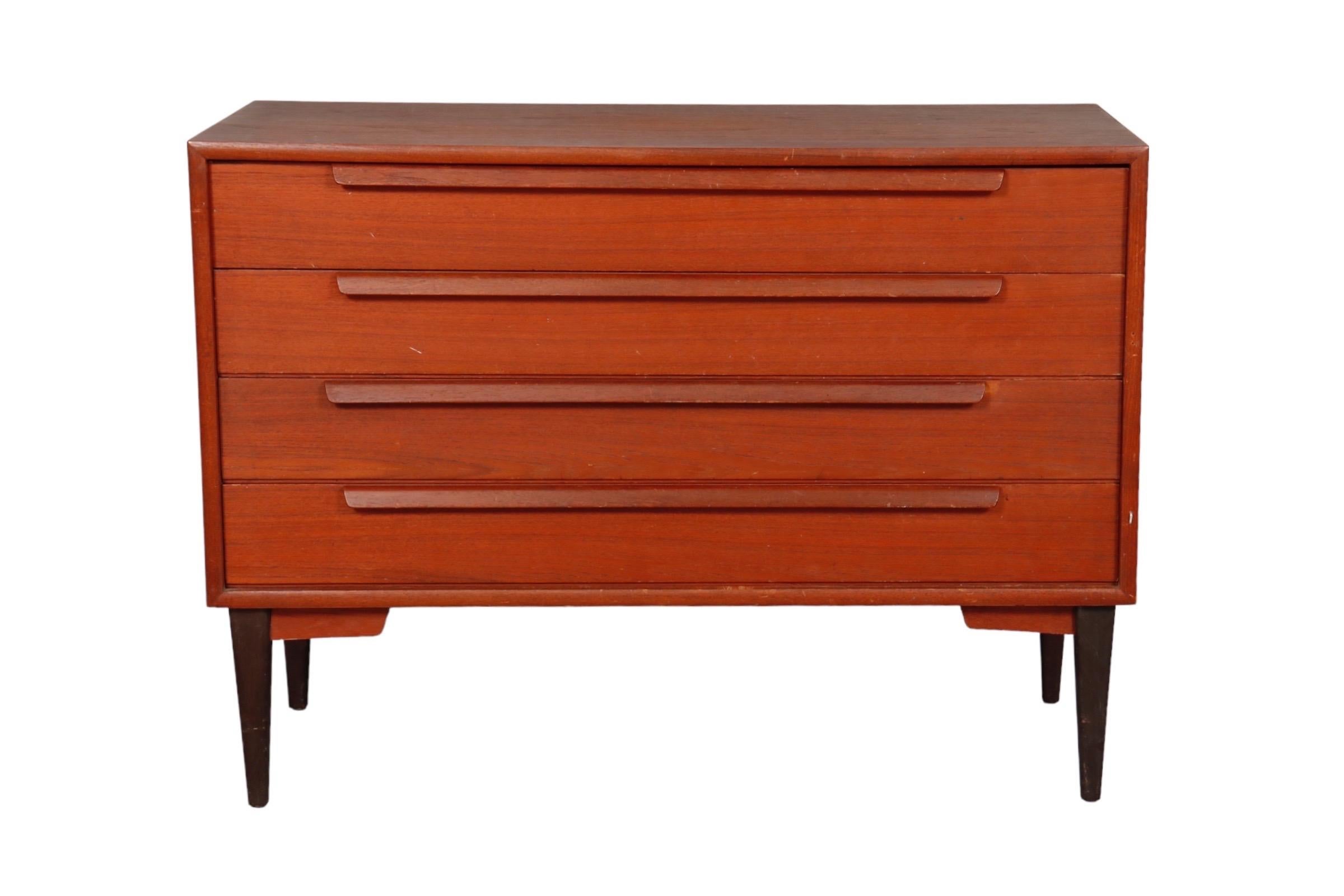 Mid-Century Modern Mid Century Teak Dresser