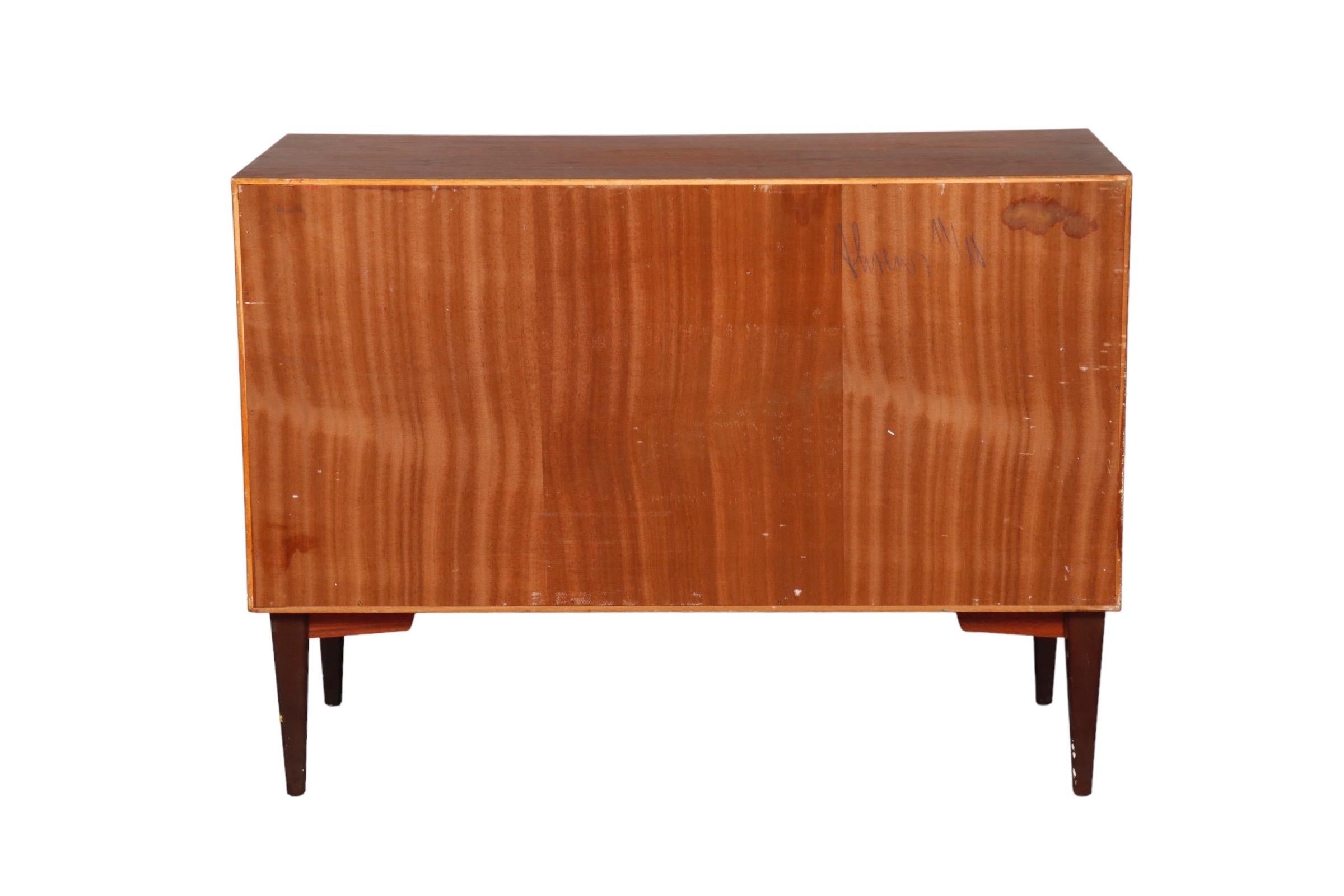 Mid Century Teak Dresser 1