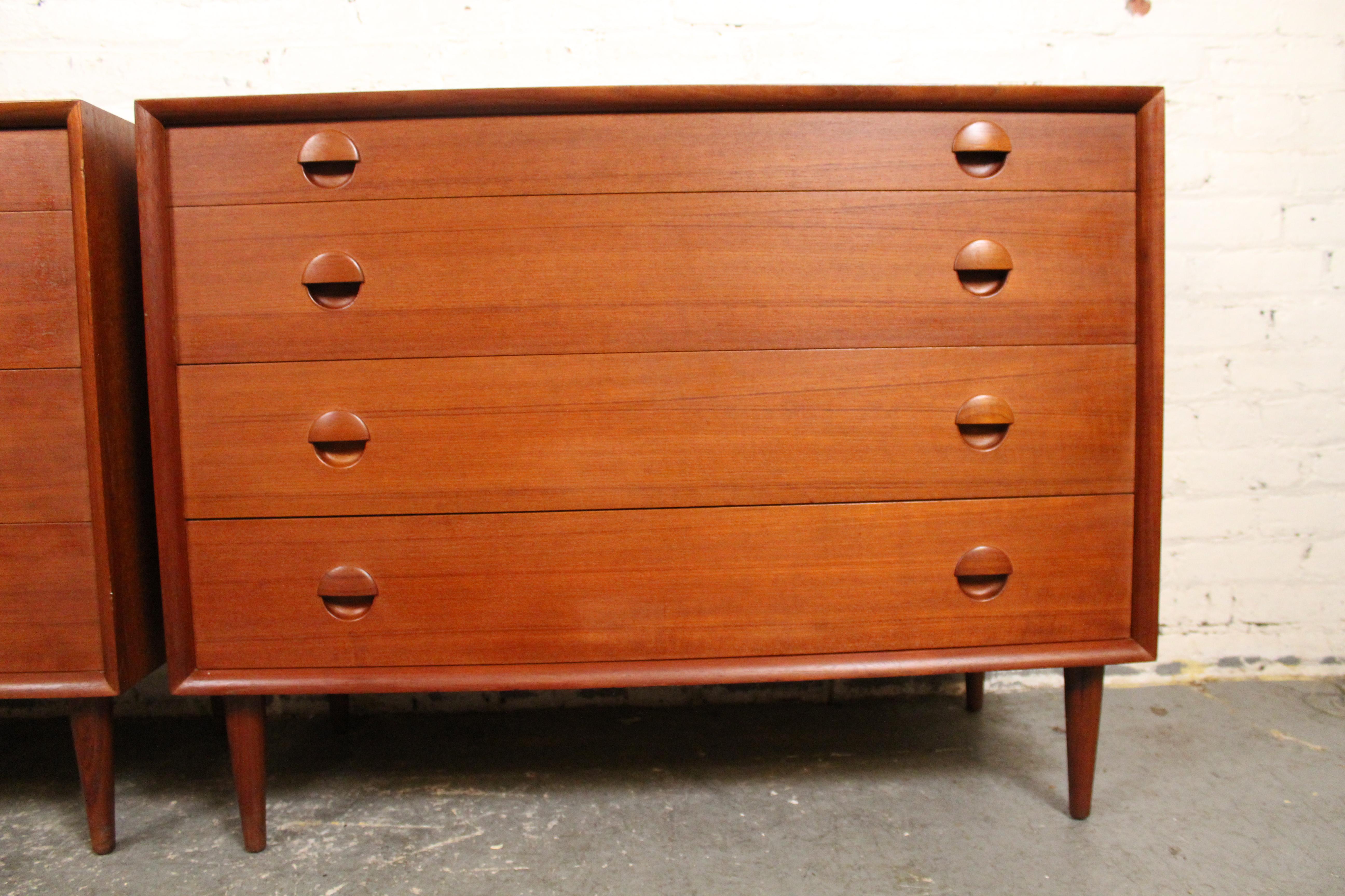 Mid-Century Teak Dressers by Grete Jalk for Sibast Denmark 2