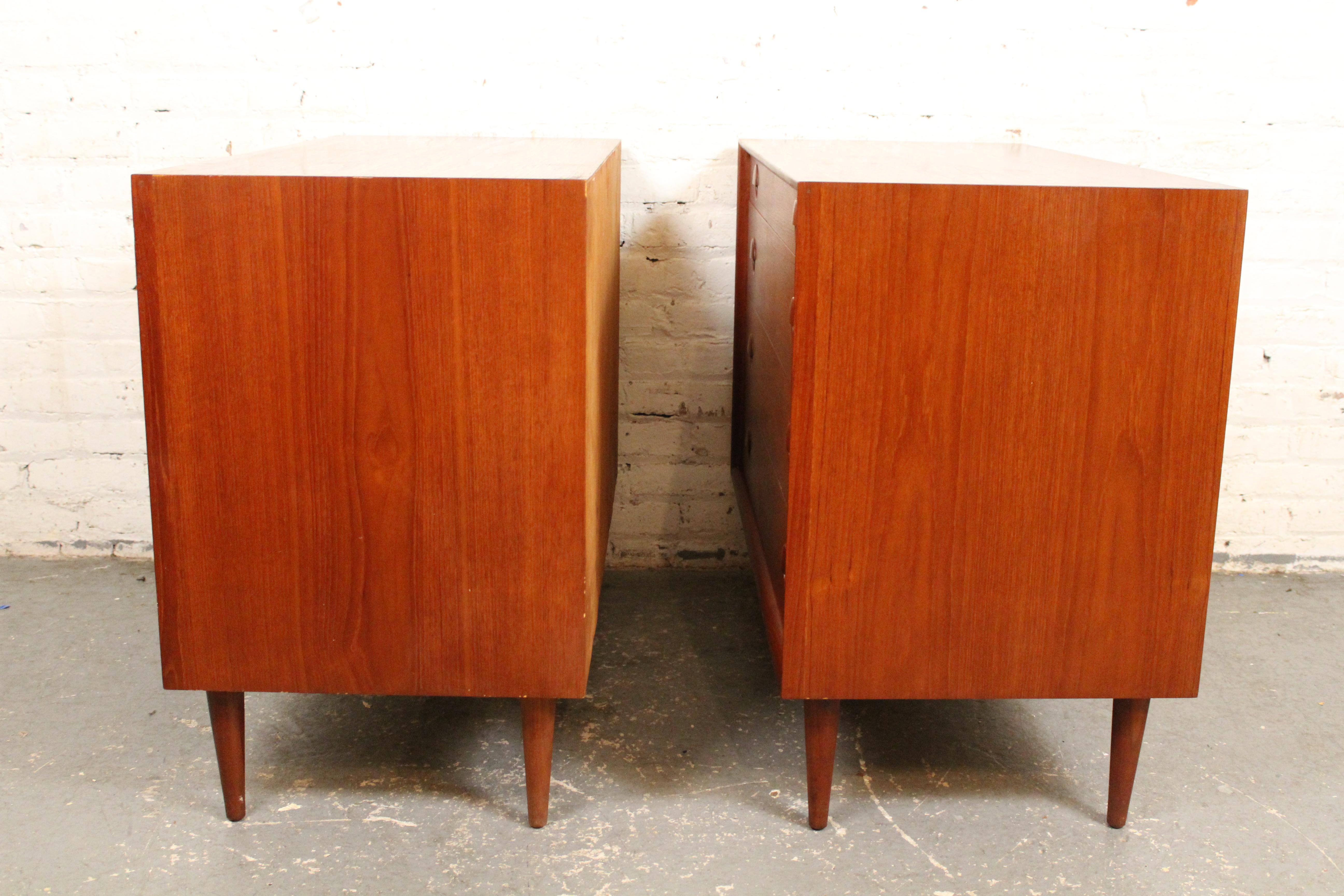 Danish Mid-Century Teak Dressers by Grete Jalk for Sibast Denmark