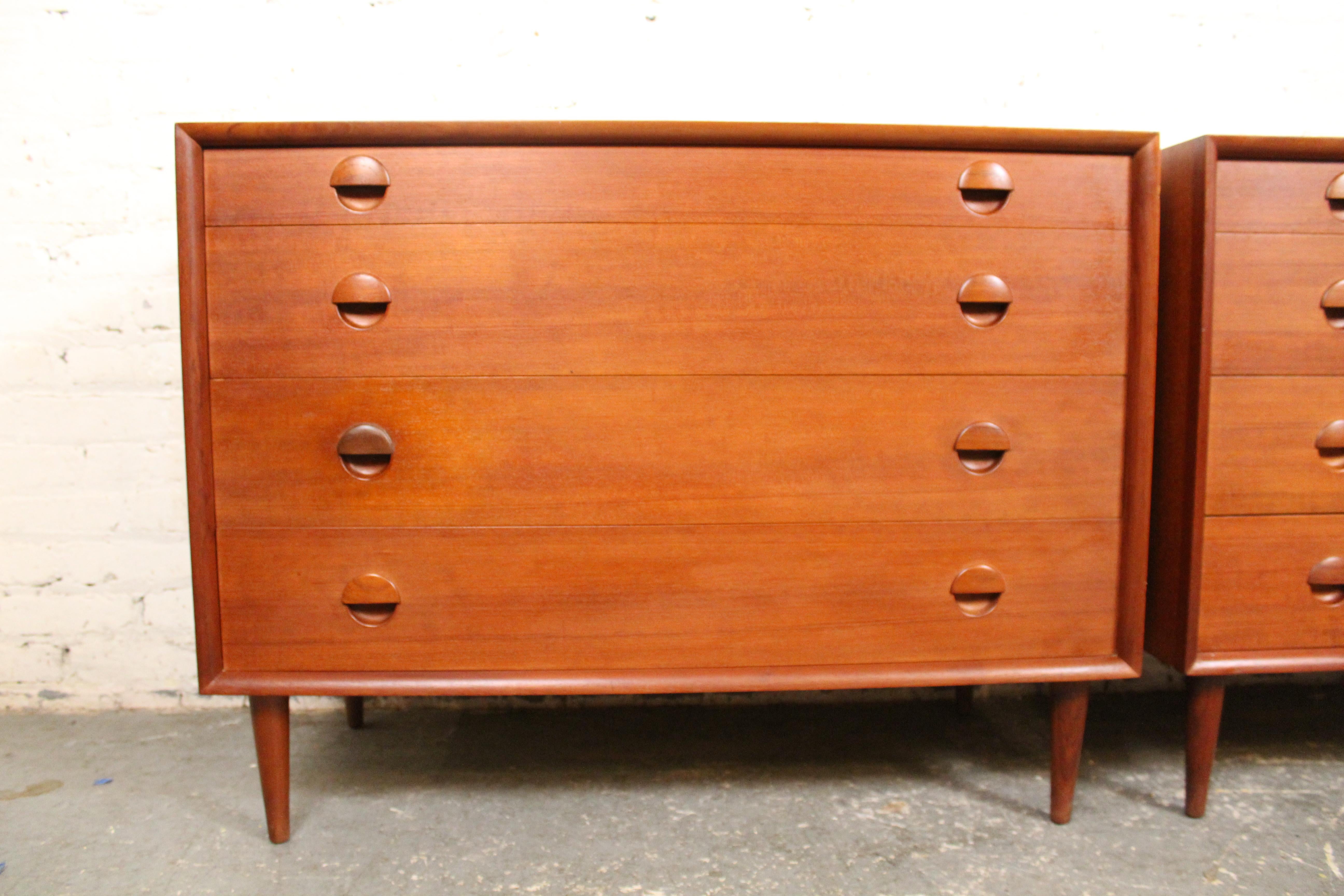 Mid-Century Teak Dressers by Grete Jalk for Sibast Denmark 1