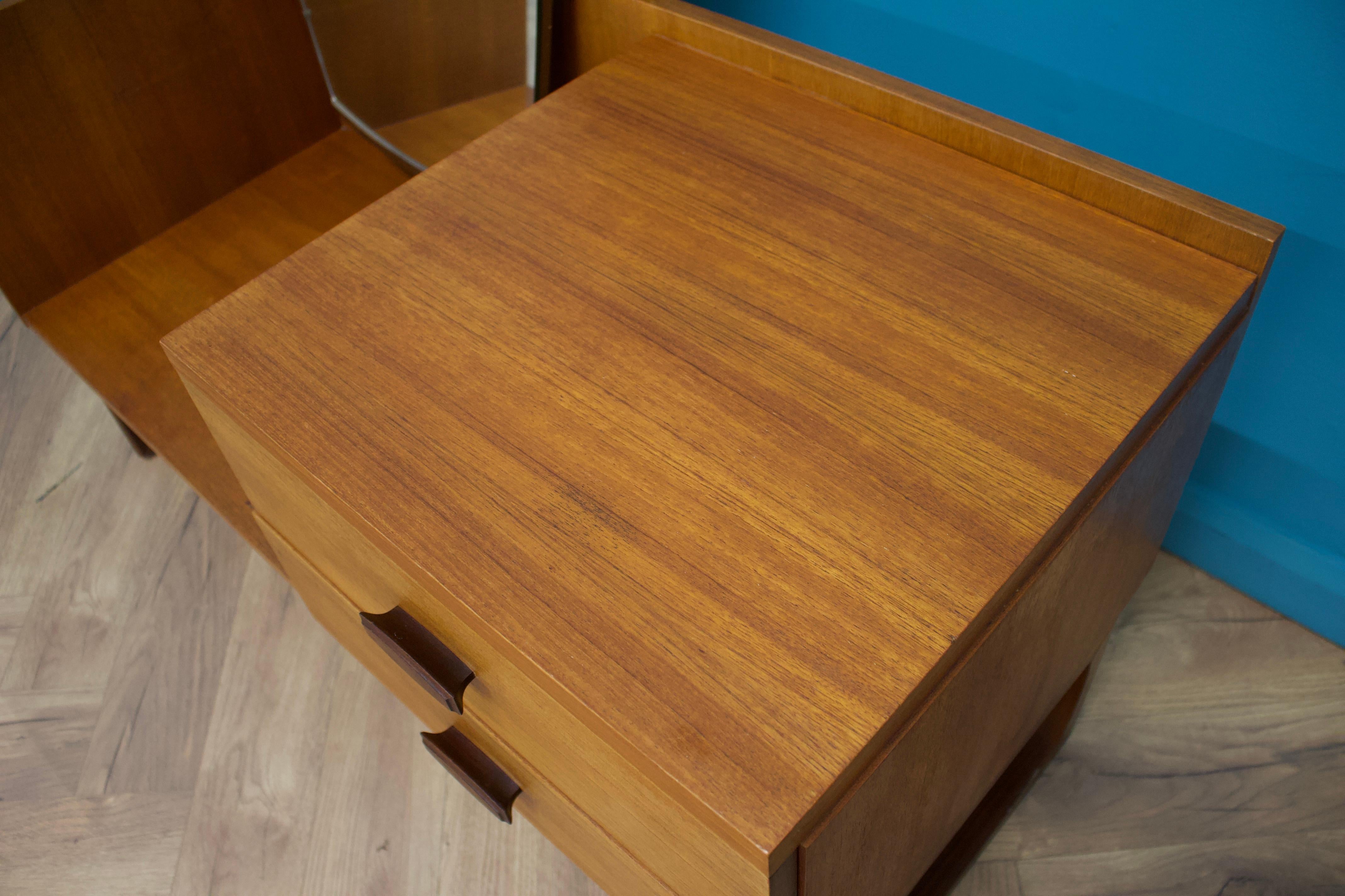 20th Century Mid Century Teak Dressing Chest or Table, 1960s