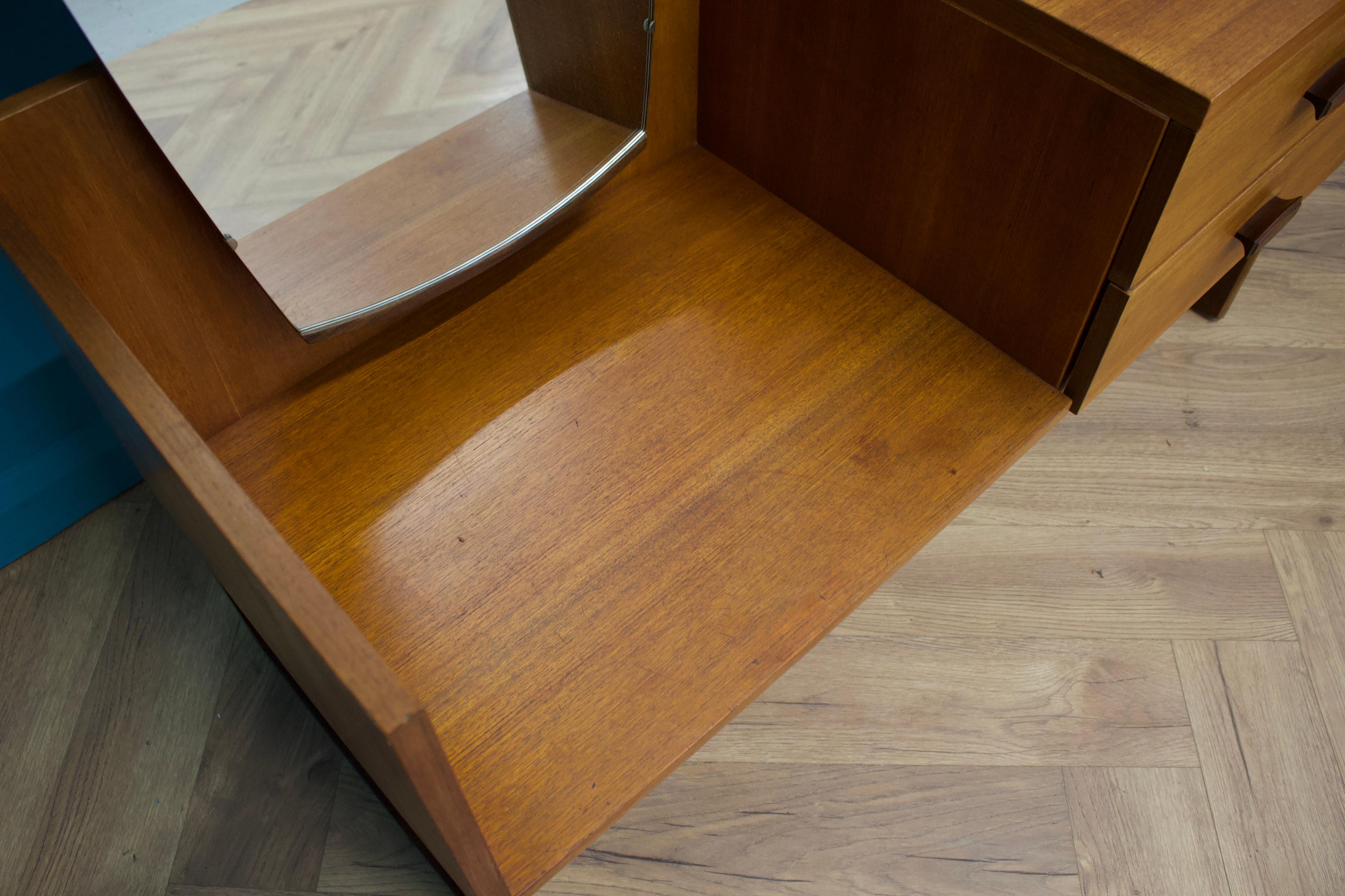 Mid Century Teak Dressing Chest or Table, 1960s 1