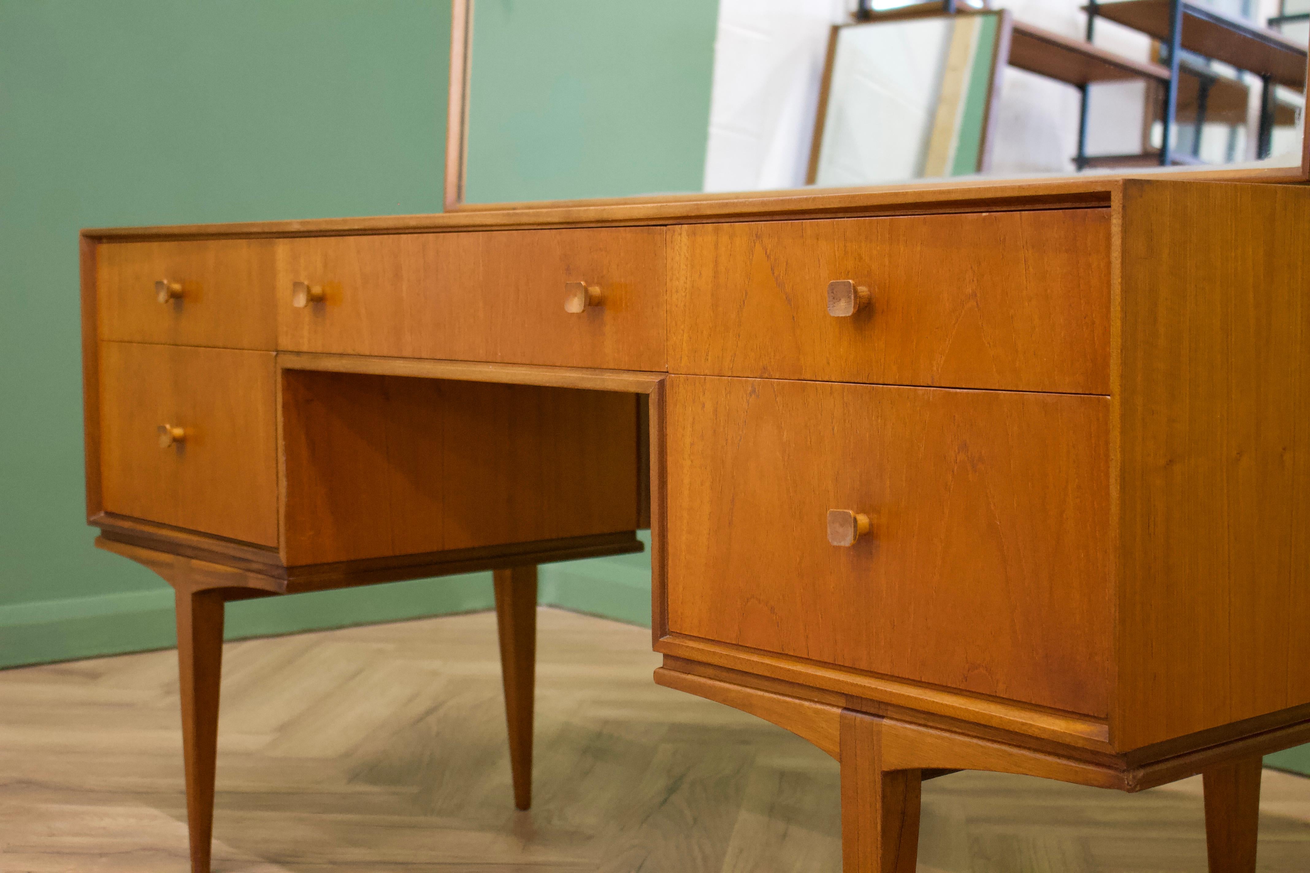 20th Century Mid-Century Teak Dressing Table and Stool from McIntosh, 1960s