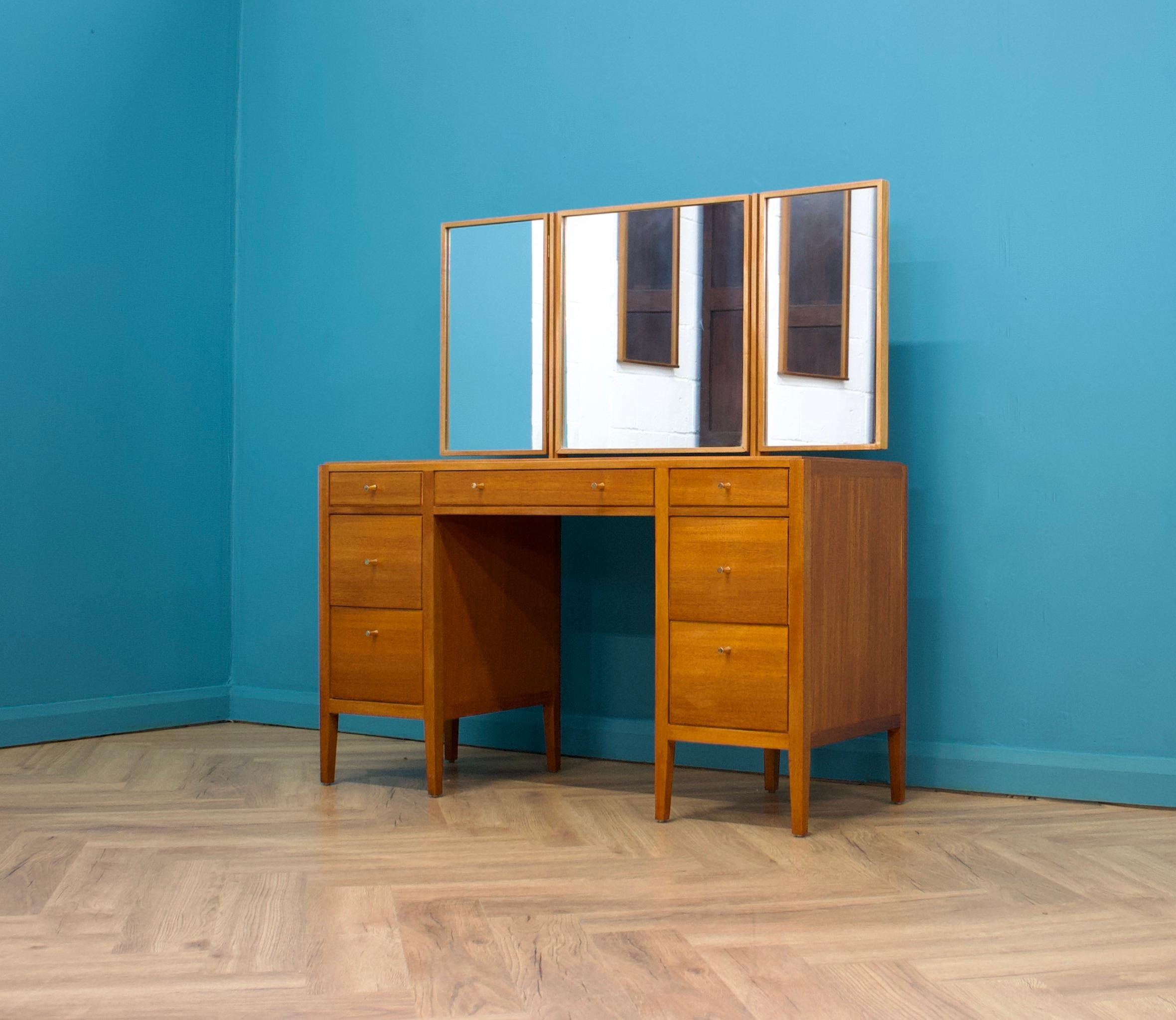 British Mid Century Teak Dressing Table by Heals from Loughborough, 1960s For Sale