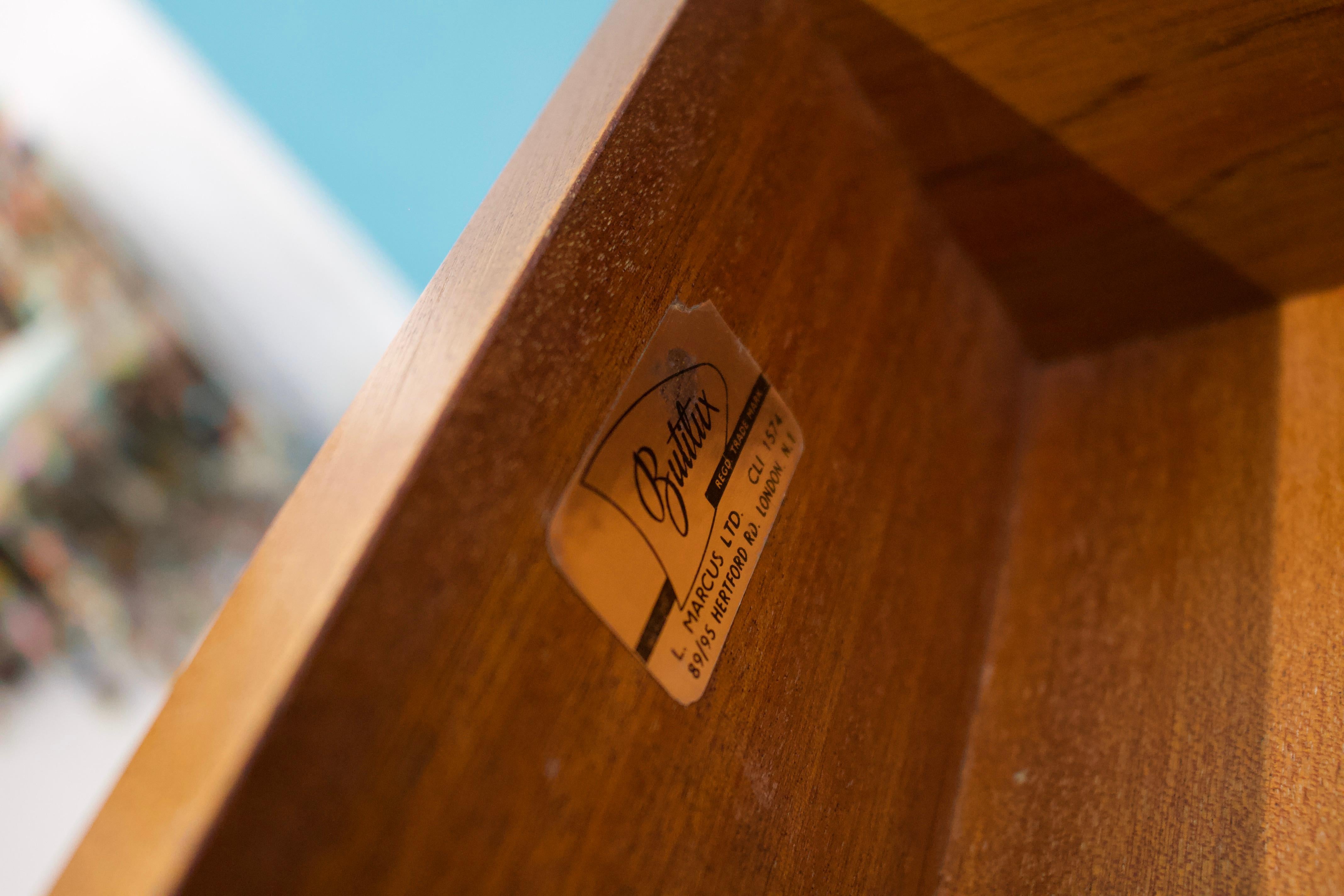 Mid-Century Teak Dressing Table from Butilux, 1960s 1