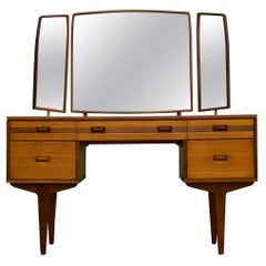 Vintage Mid-Century Teak Dressing Table from Butilux, 1960s
