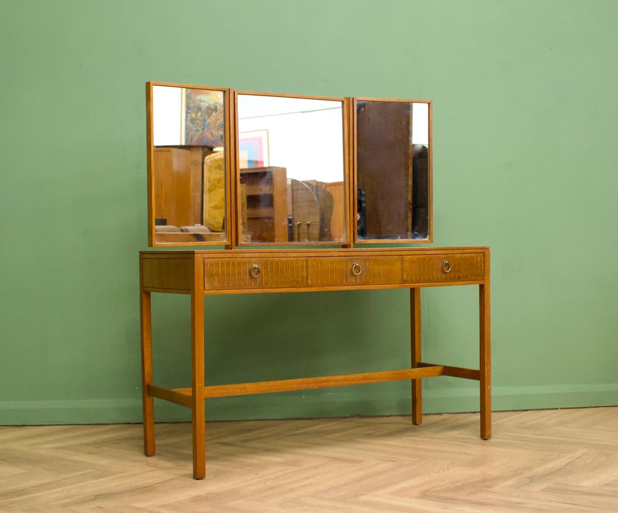 Mid-Century Teak Dressing Table from Heals, Loughborough, 1950s 3