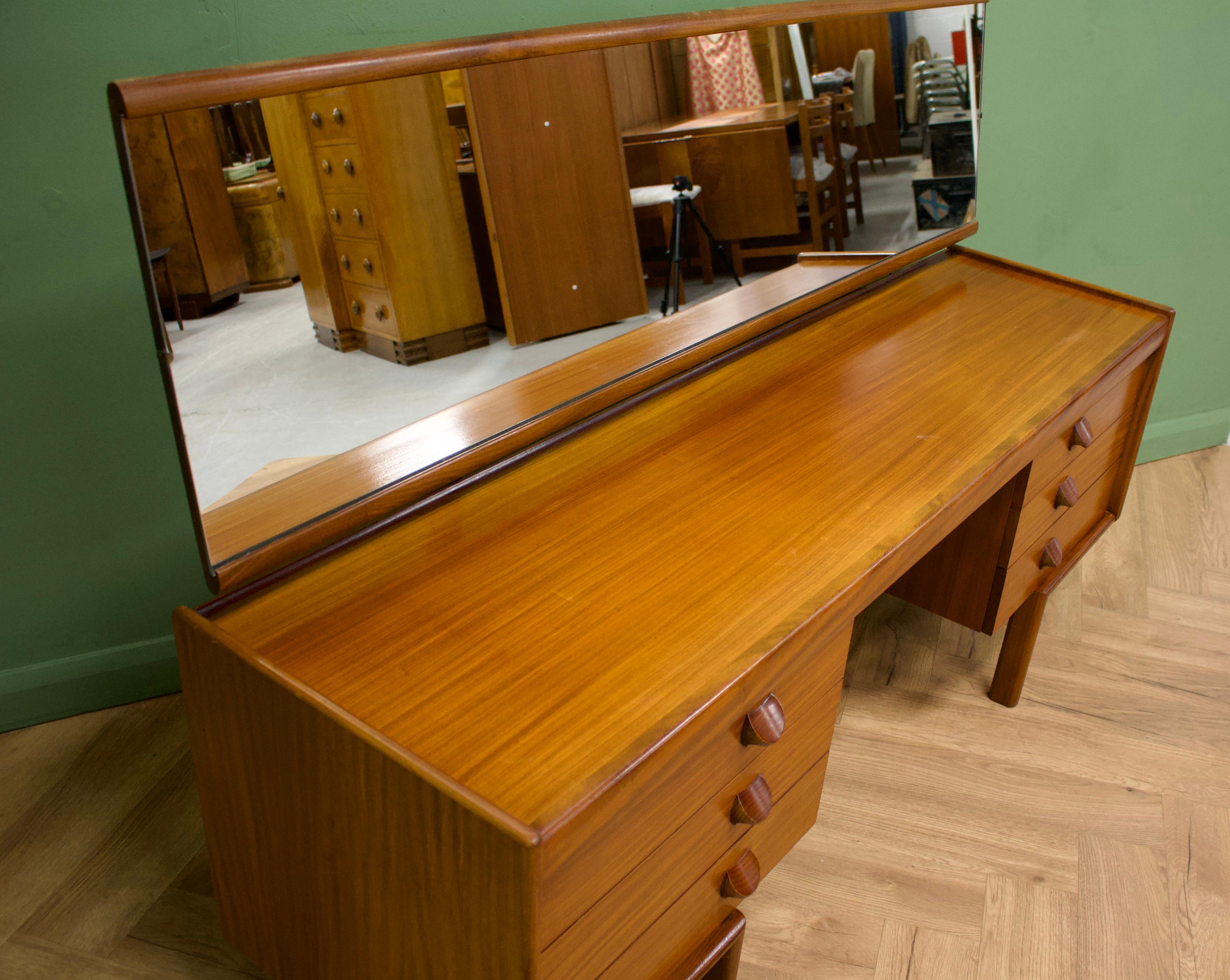 Woodwork Mid Century Teak Dressing Table from White & Newton, 1960s