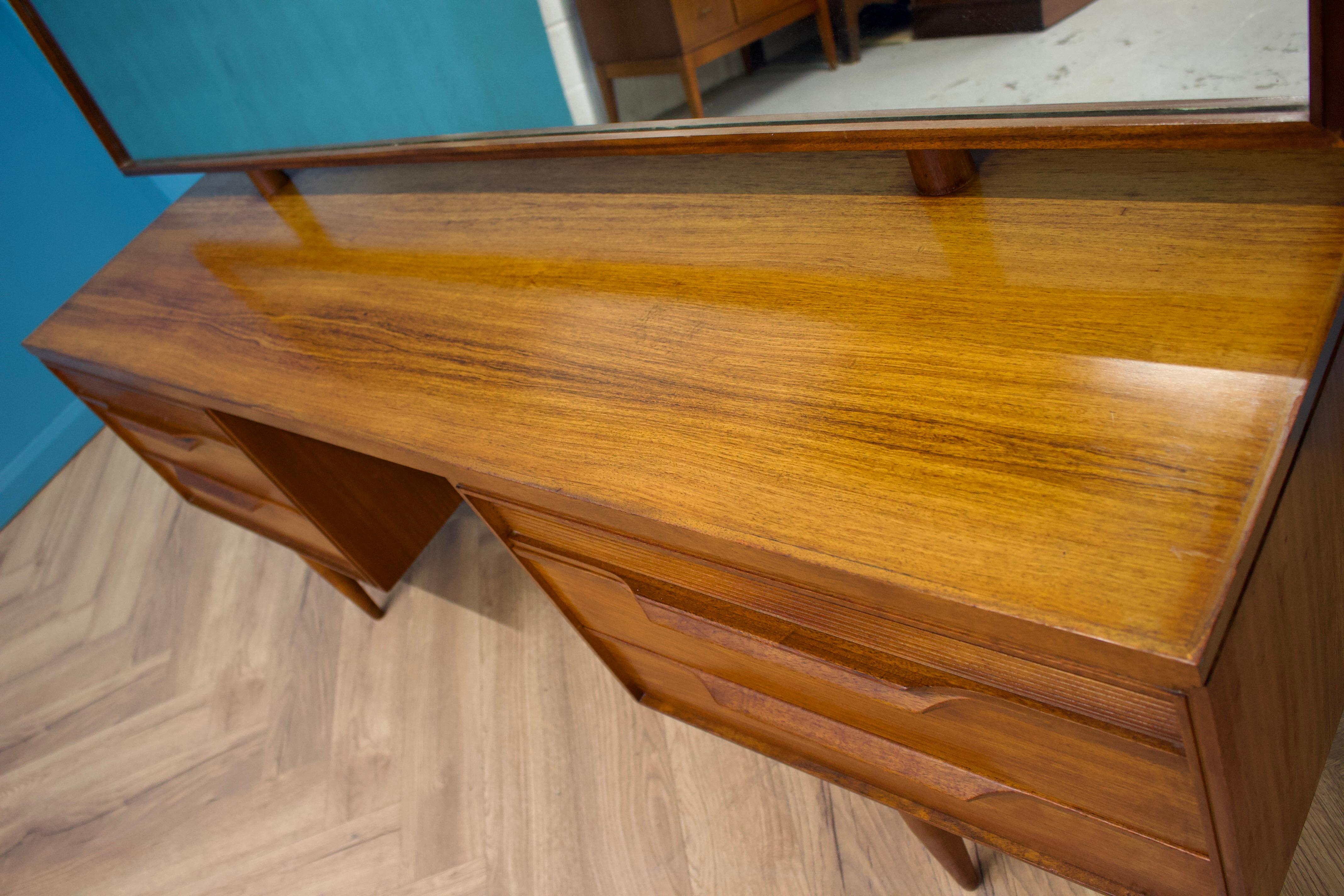 20th Century Mid Century Teak Dressing Table from White & Newton, 1960s For Sale