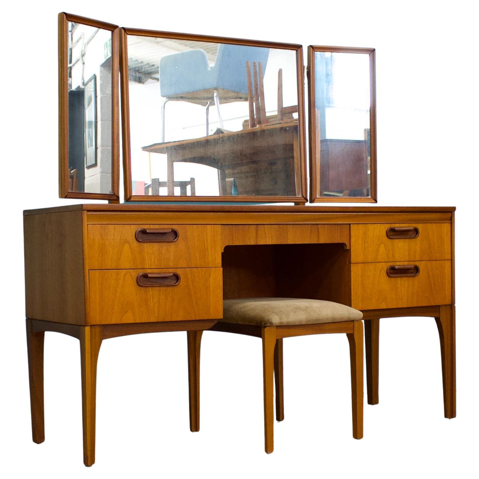 Mid Century Teak Dressing Table from William Lawrence, 1960s