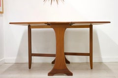 Midcentury Teak Drop-Leaf Dining Table by G-Plan