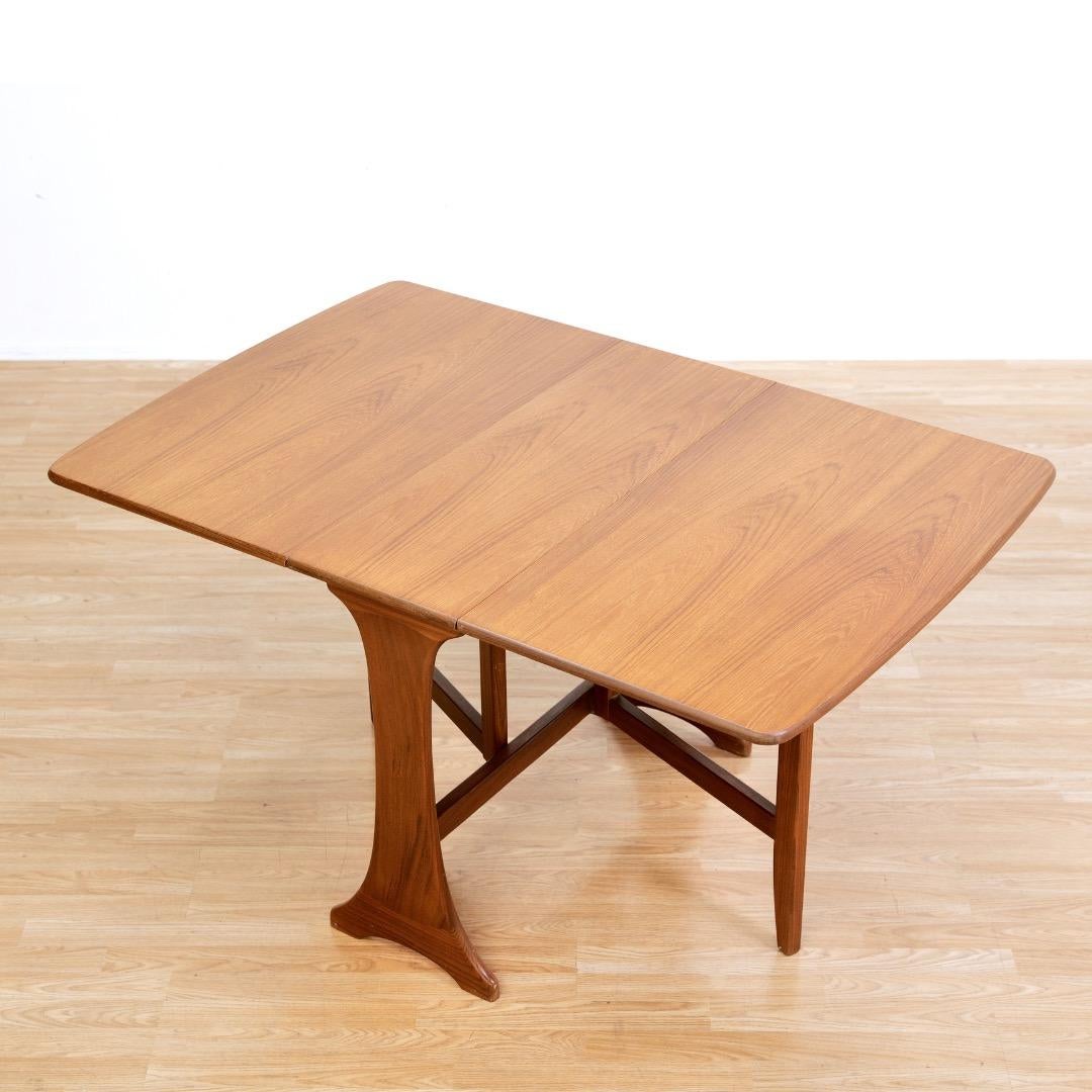 Mid-Century Modern Mid Century Teak Drop Leaf Dining Table by G Plan For Sale