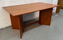 Mid-Century Teak Drop Leaf Dining Table by Nordisk Andels-Eksport of Denmark
