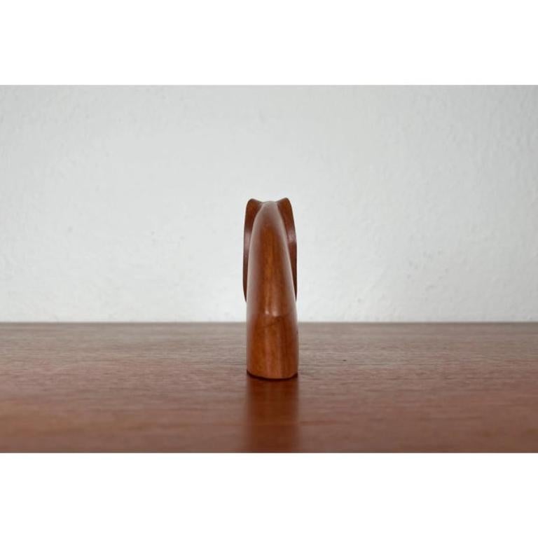 Mid-Century Teak Elephant Figurine, 1960s For Sale 4
