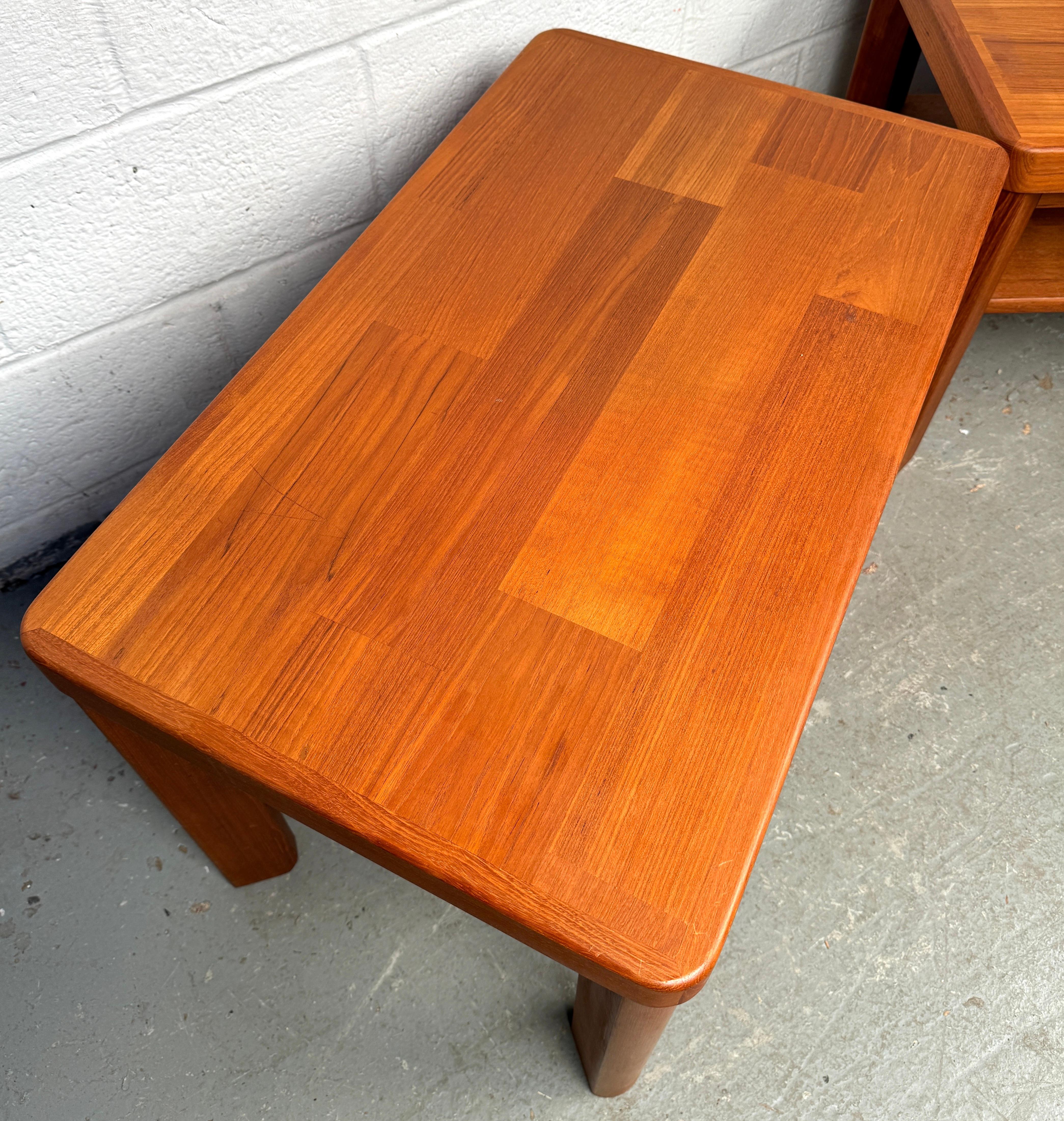 Tables d'extrémité en teck du milieu du siècle par Randers of Denmark en vente 5