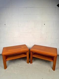 Tavolini in teak di metà secolo di Randers of Denmark