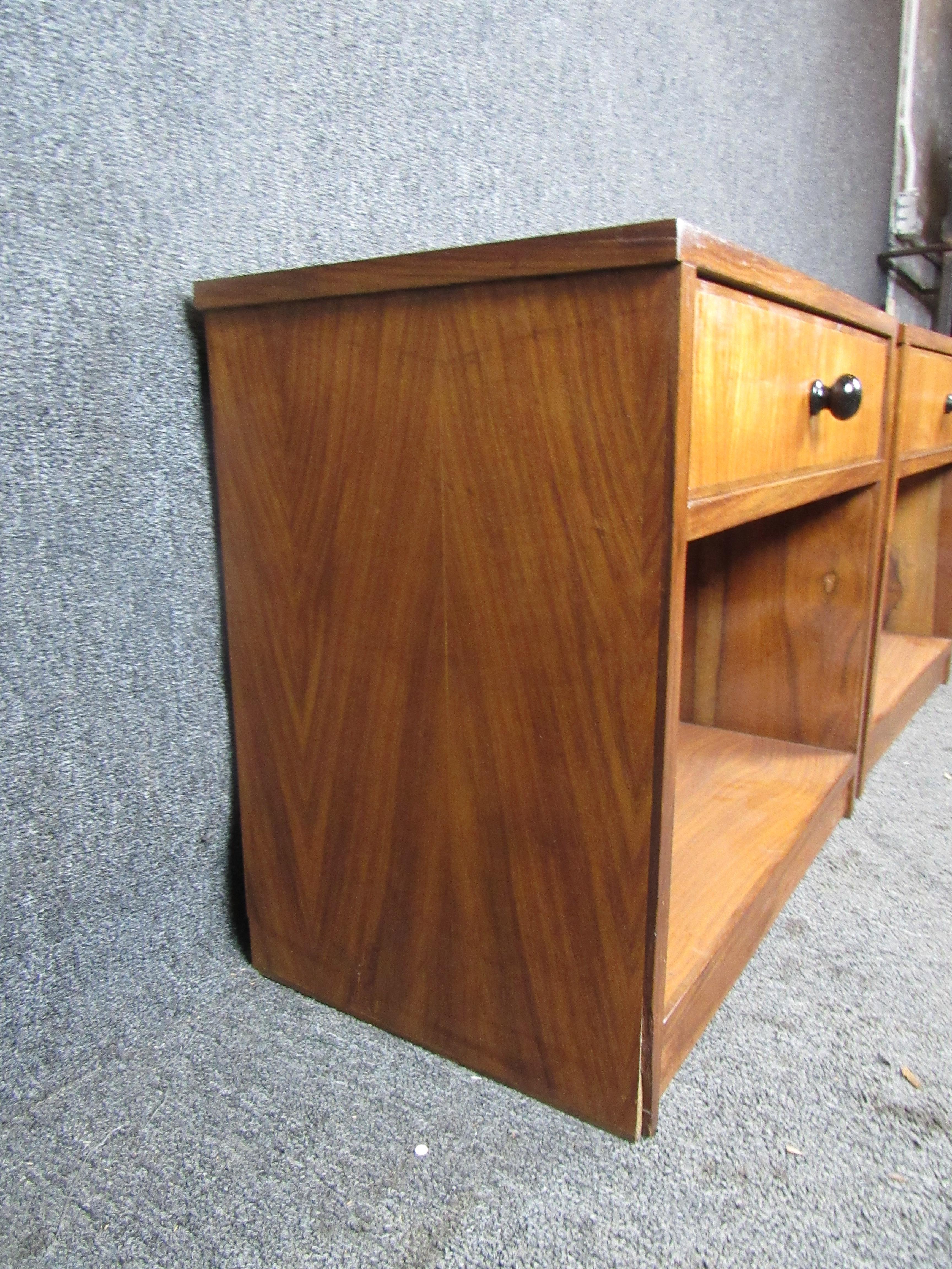 20th Century Midcentury Teak End Tables For Sale