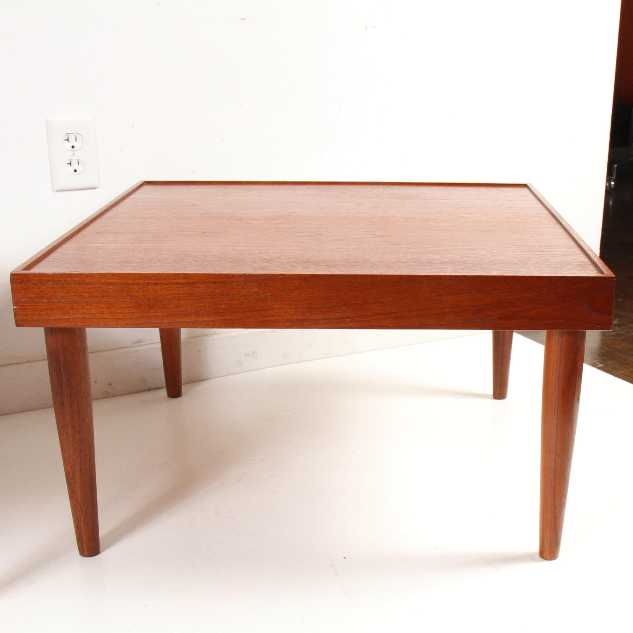 Mid-Century Modern Midcentury Teak End Tables from Norway For Sale