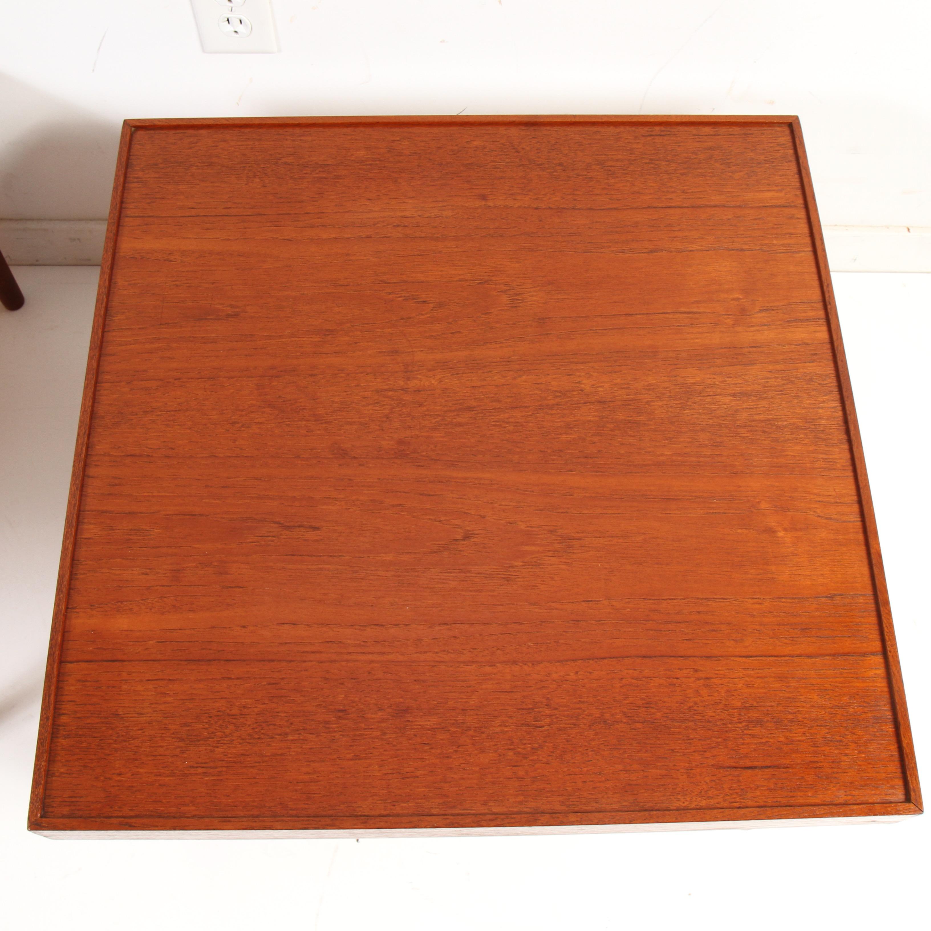 Midcentury Teak End Tables from Norway For Sale 2