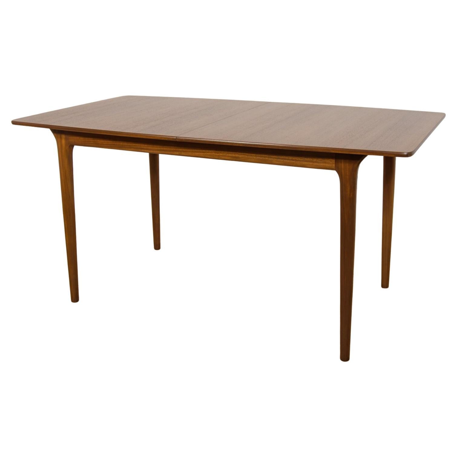 MidCentury Teak Extendable Dining Table from McIntosh, 1960s For Sale at 1stDibs