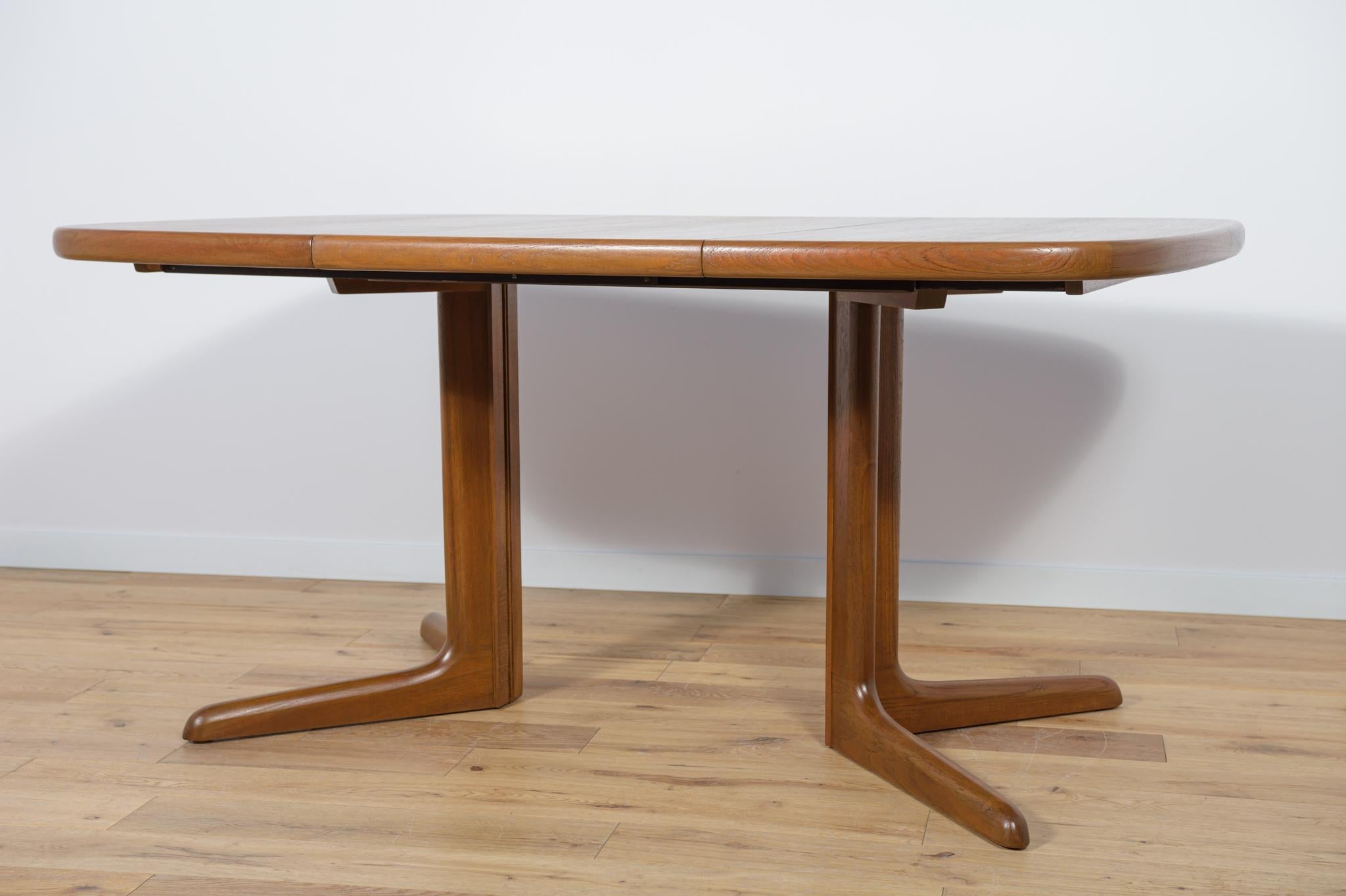 Mid-Century Teak Extendable Dining Table from Skovby Mobelfabrik, 1960s For Sale 2