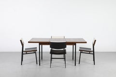 Mid-Century Teak Esstischgarnitur by Hulmefa, Niederlande