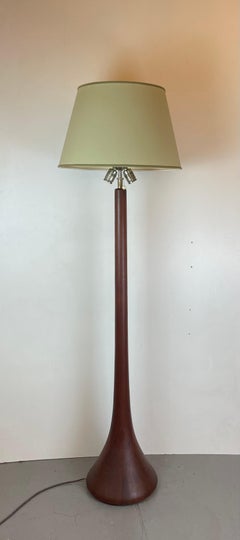 Mid-Century Teak Floor Lamp by Kirk, Denmark, 1960s