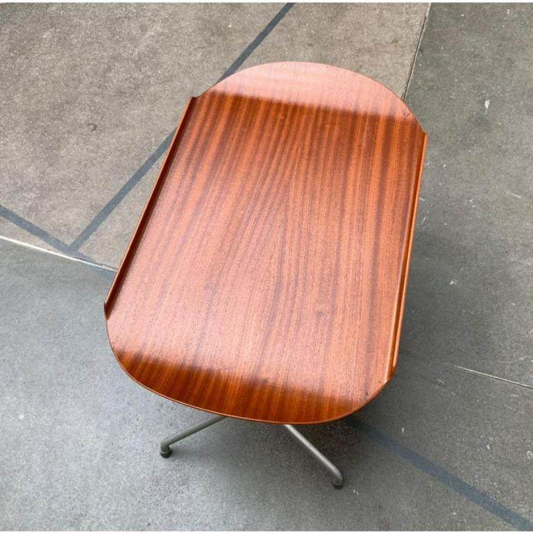 Mid-Century Teak Folding Tray Table From f.m. Produkt, 1960s For Sale 3