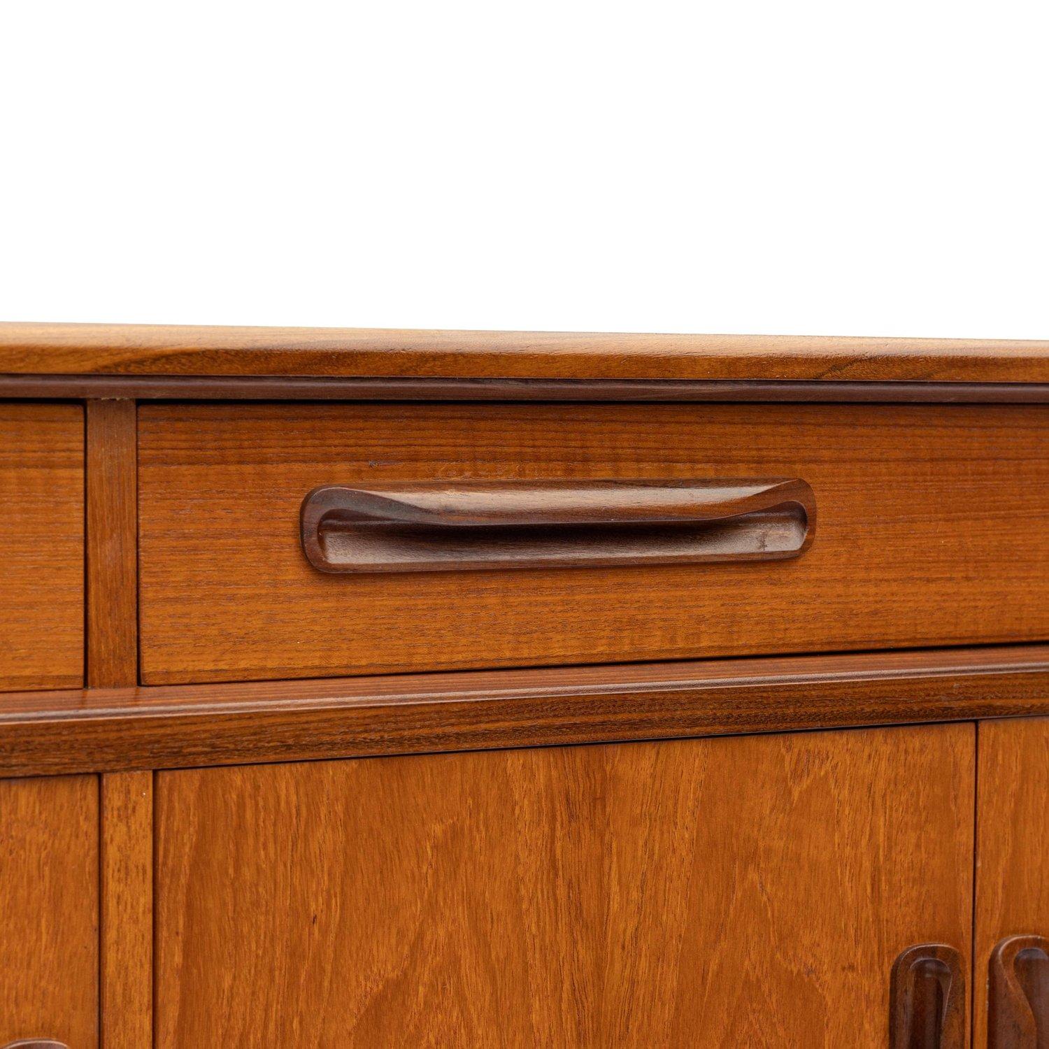 Mid-Century Teak Fresco Sideboard by v. Wilkins for G Plan, English, Ca. 1960 1