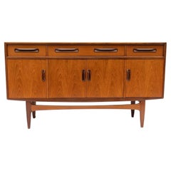 Retro Mid-Century Teak Fresco Sideboard by v. Wilkins for G Plan, English, Ca. 1960