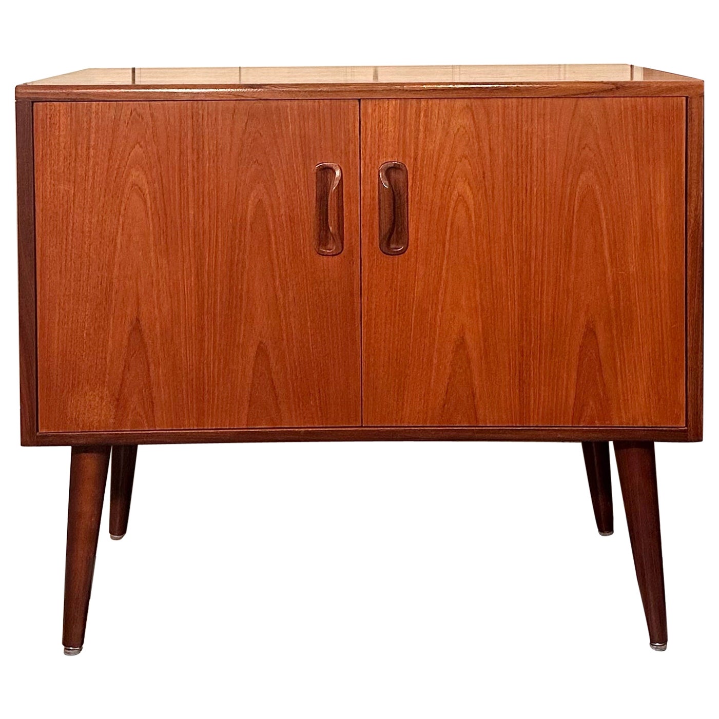 Mid Century Teak G Plan Fresco Vinyl Storage Cabinet