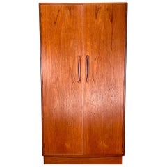 Mid-Century Teak G Plan Gentlemen's Armoire