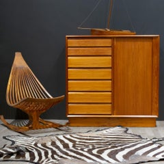 Mid-century Teak Gentlemen's Dresser by Berhard Pedersen & Son c.1970