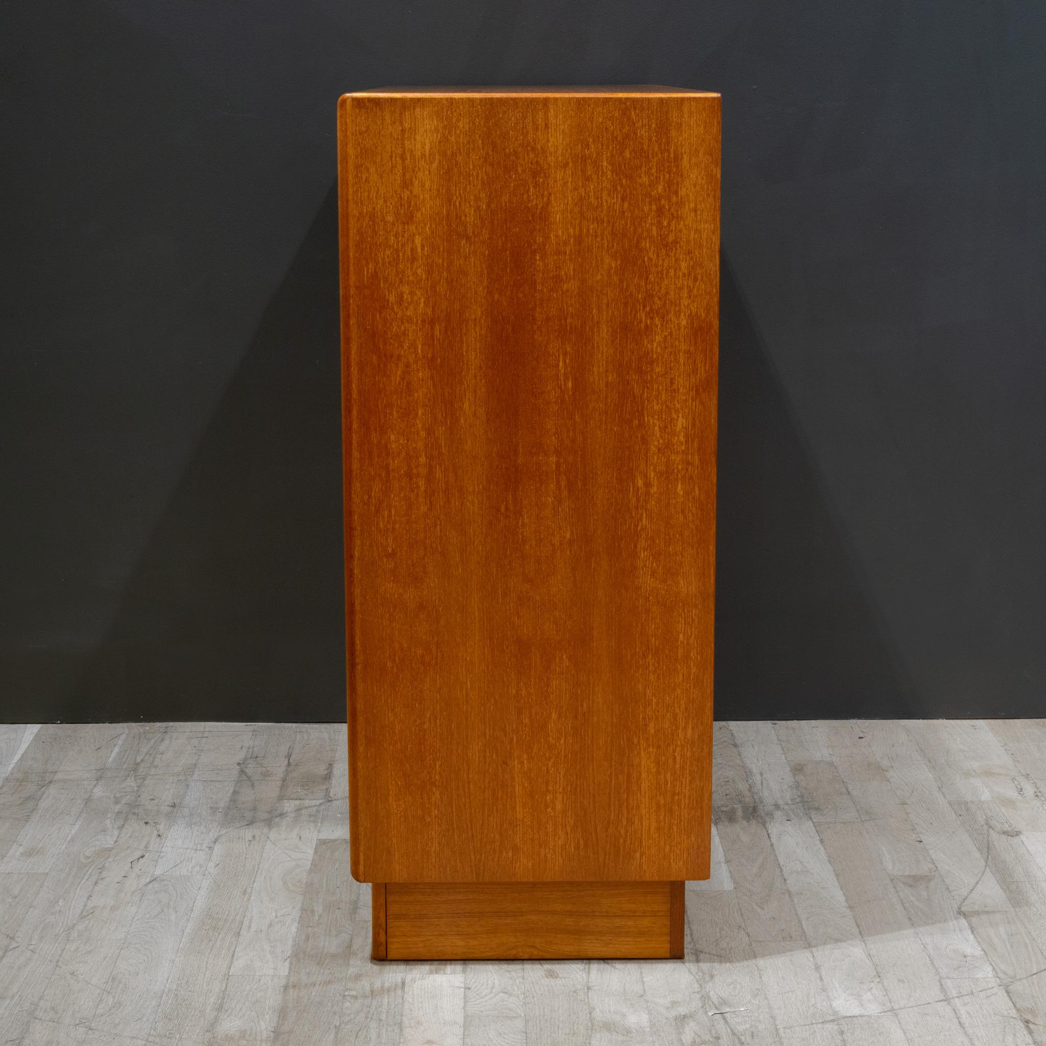 Mid-century Teak Gentlemen's Dresser by Berhard Pedersen & Son c.1970 For Sale 1