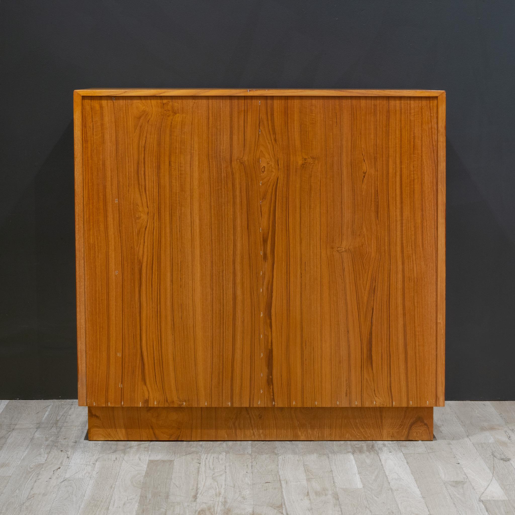 Mid-century Teak Gentlemen's Dresser by Berhard Pedersen & Son c.1970 2