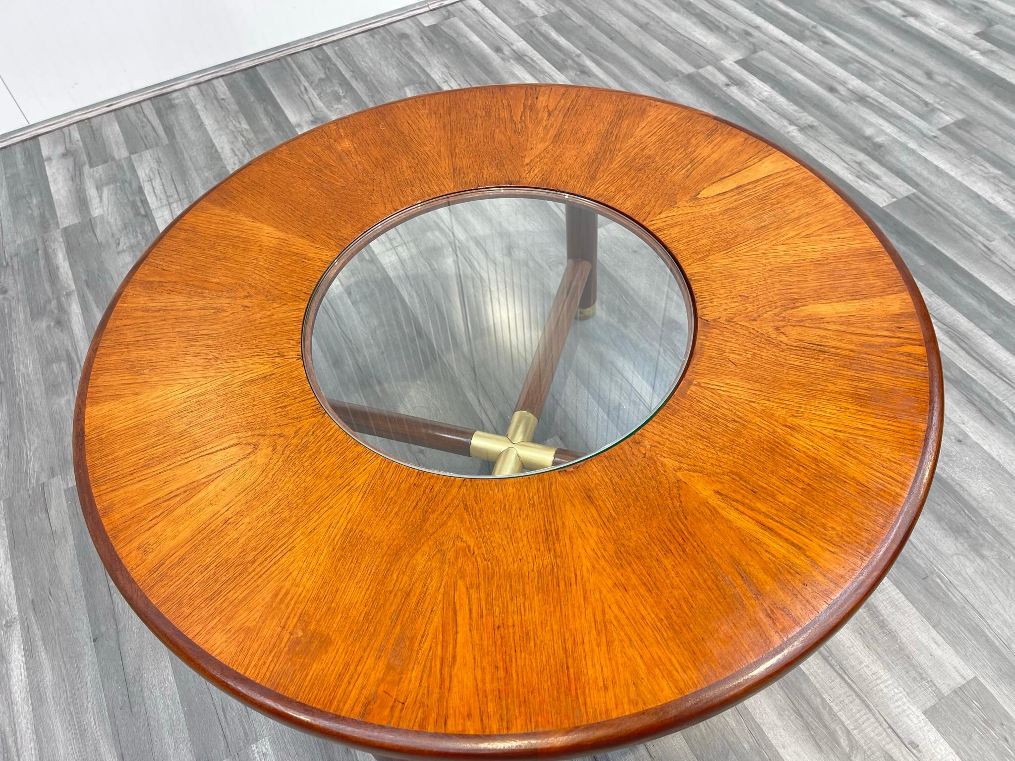 Mid-Century Teak & Glass Coffee Table by G Plan For Sale 2