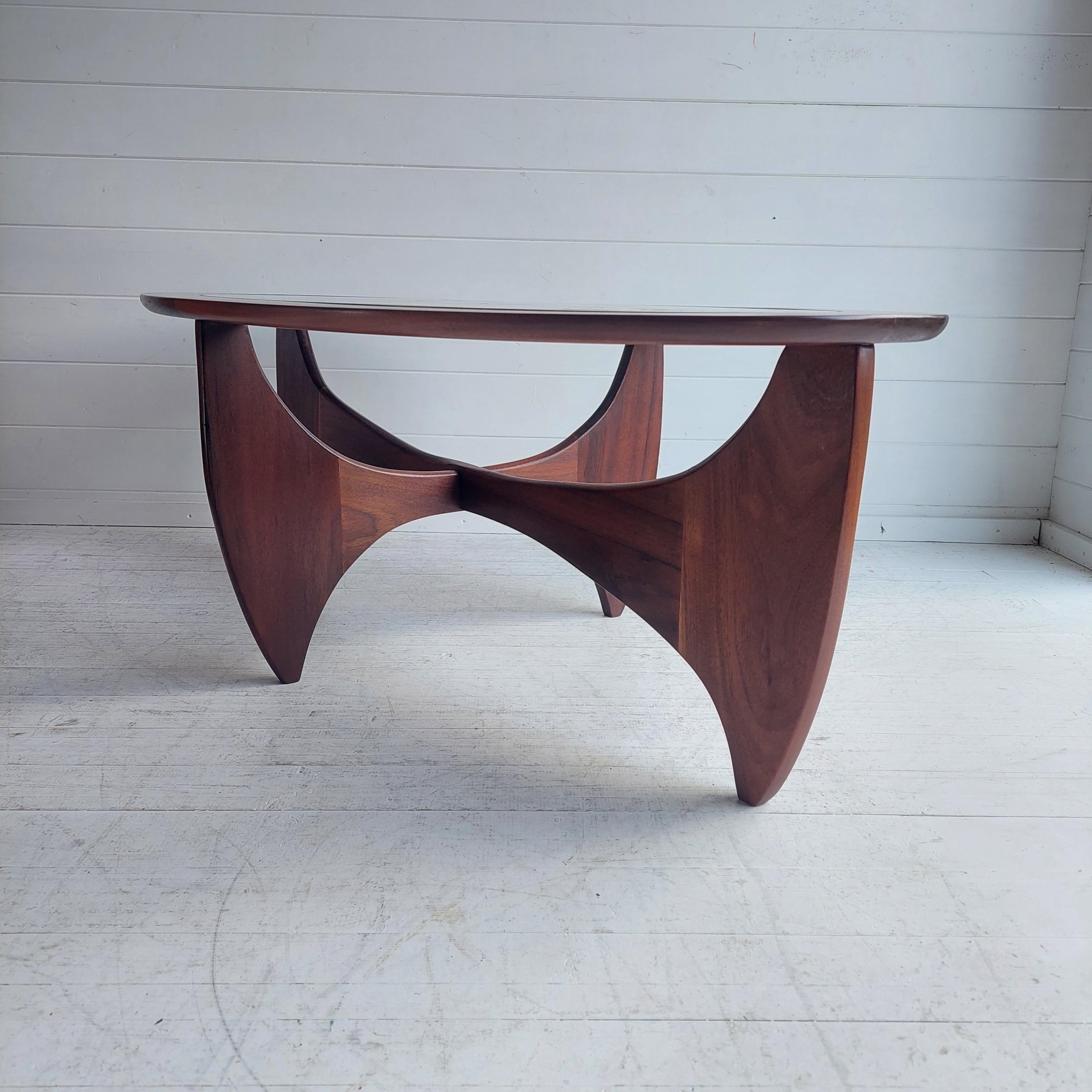 g plan astro oval coffee table