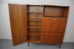 Mid-Century Teak Highboard from Combineurop, Belgium, 1960's