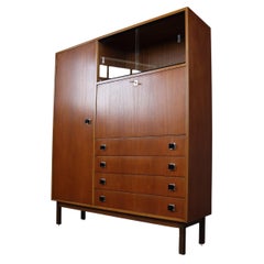 Buffet en teck du milieu du siècle provenant de Combineurop, Belgique, années 1960